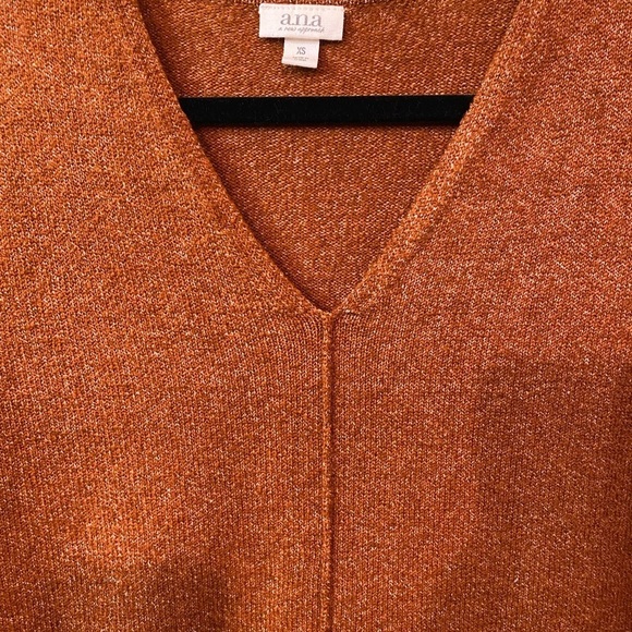 Oversized Tunic Lightweight Sweater Marled Pumpkin Spice Pull Over Casual Chic - Picture 5 of 13